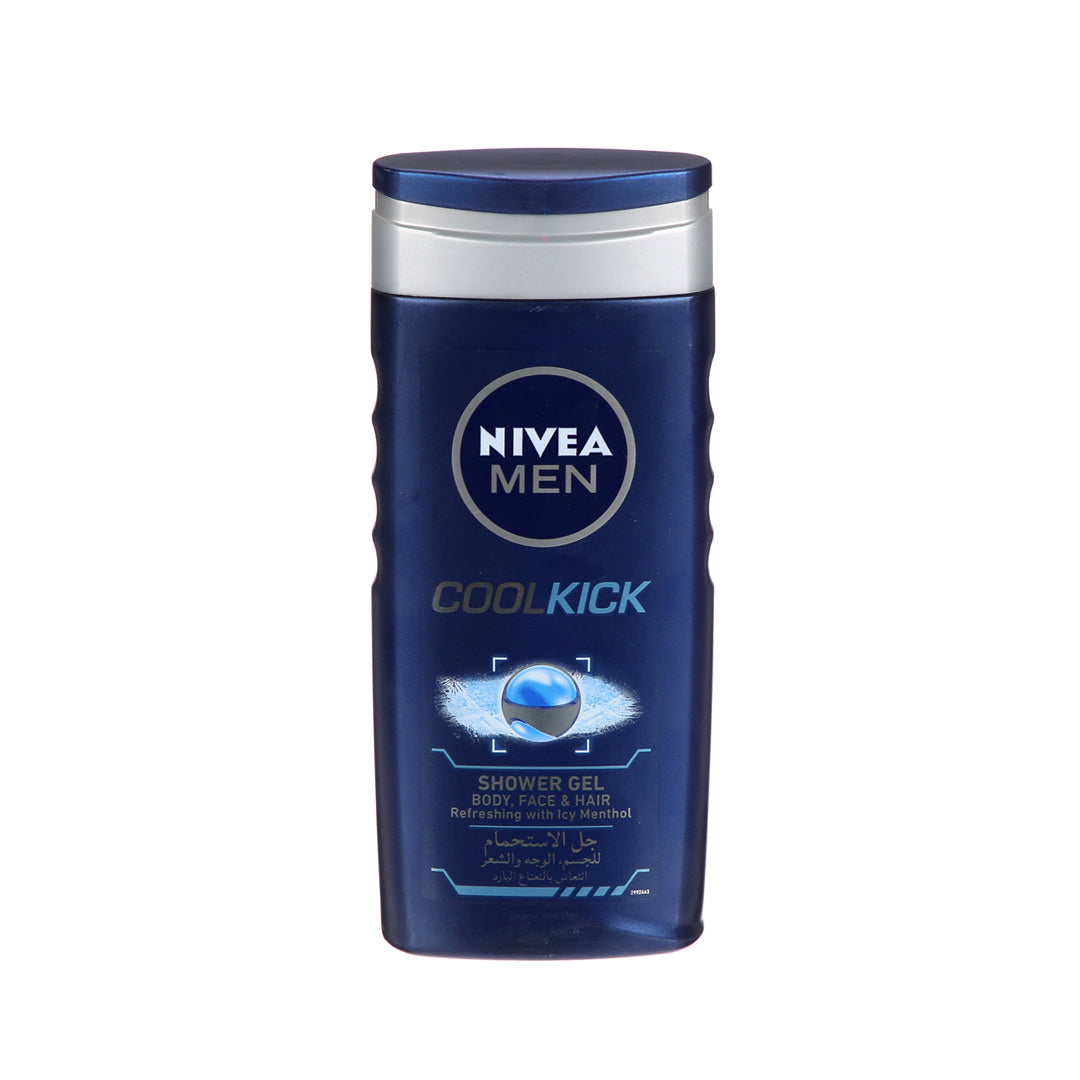 NIVEA SHOWER GEL FOR MEN COOL KICK 250ML