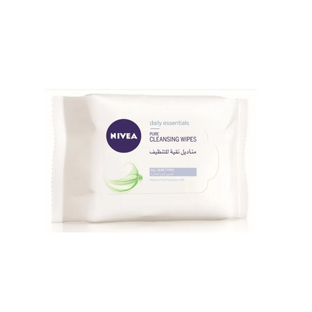NIVEA FACIAL WIPES PURE CLEANSING 25PCS