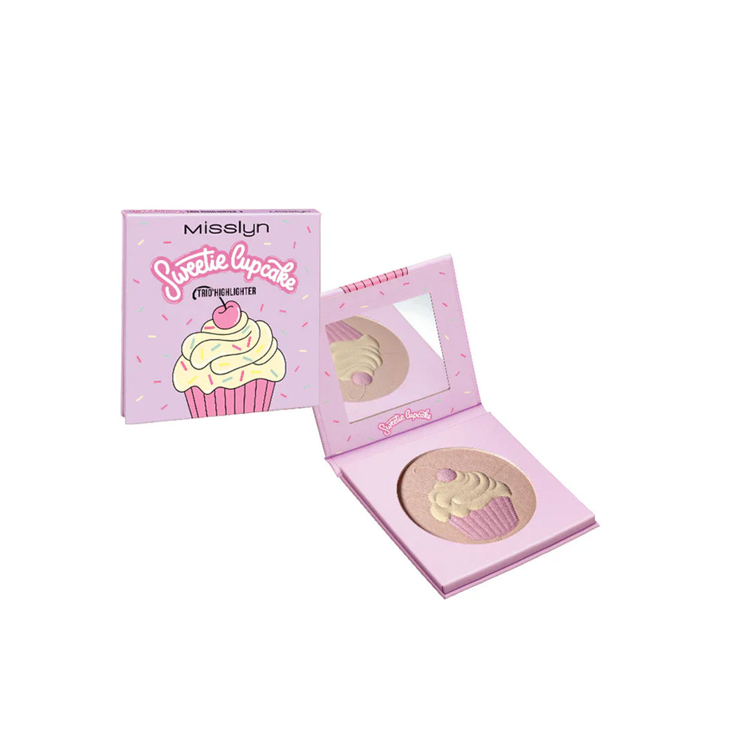 MISSLYN SWEETIE CUPCAKE TRIO HIGHLIGHTER 8g