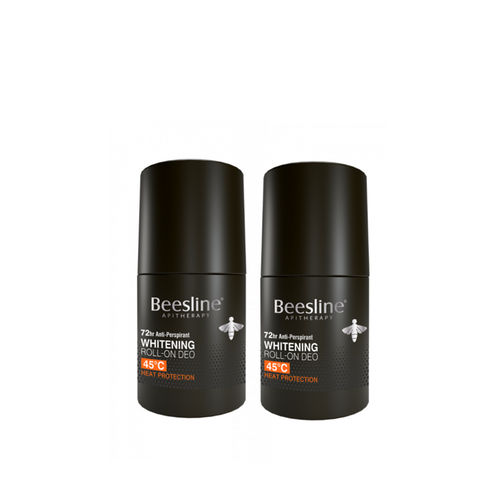 BEESLINE WHITINING ROLL-ON DEO HEAT PROTECTION-2x5