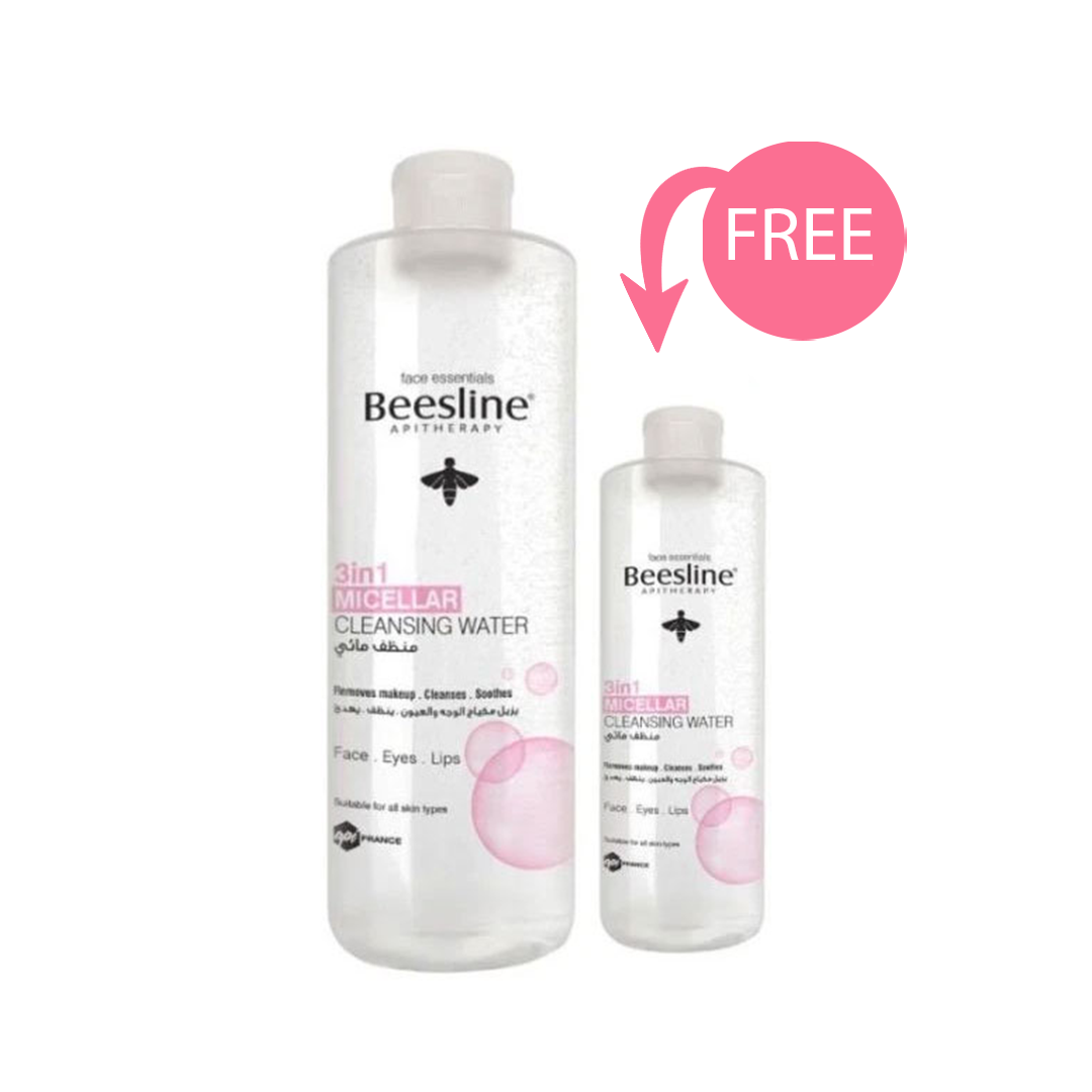 Beesline 3-in-1 Micellar Cleansing Water 400ml + 100ml Micellar Water Free