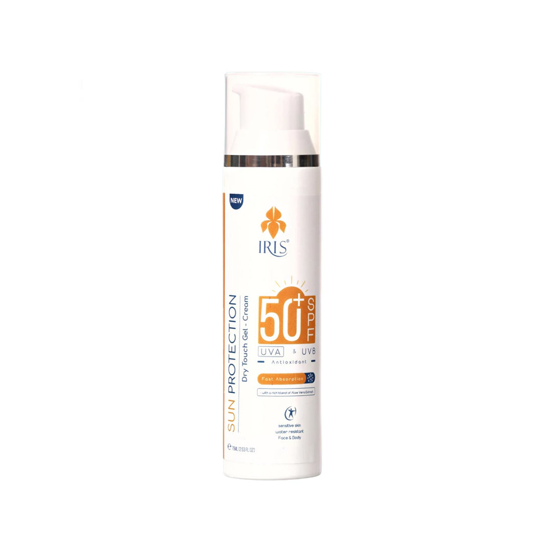 IRIS - SUN PROTECTION 50+ DRY TOUCH GEL-CREAM 75ML