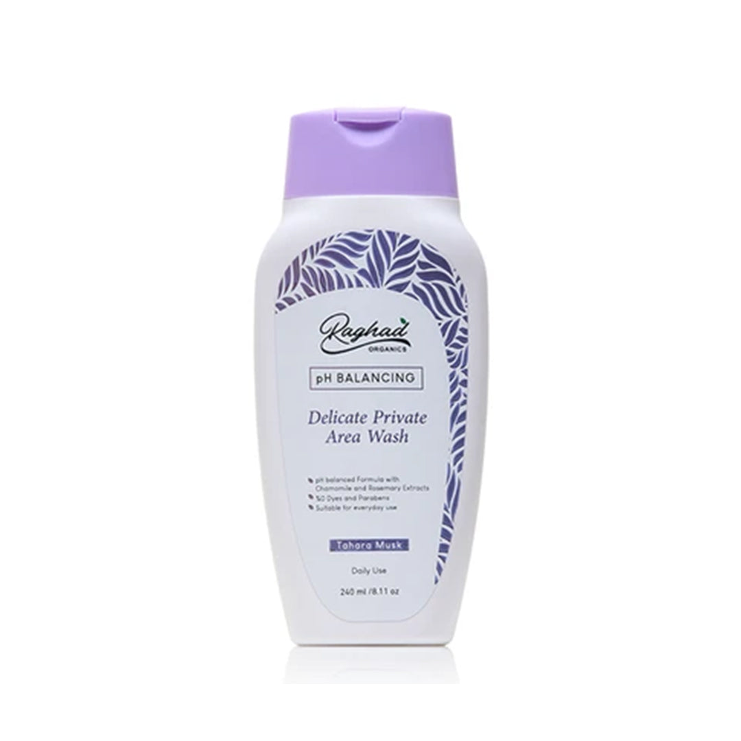 RAGHAD ORGANICS TAHARA MUSK AREA WASH 240 ML