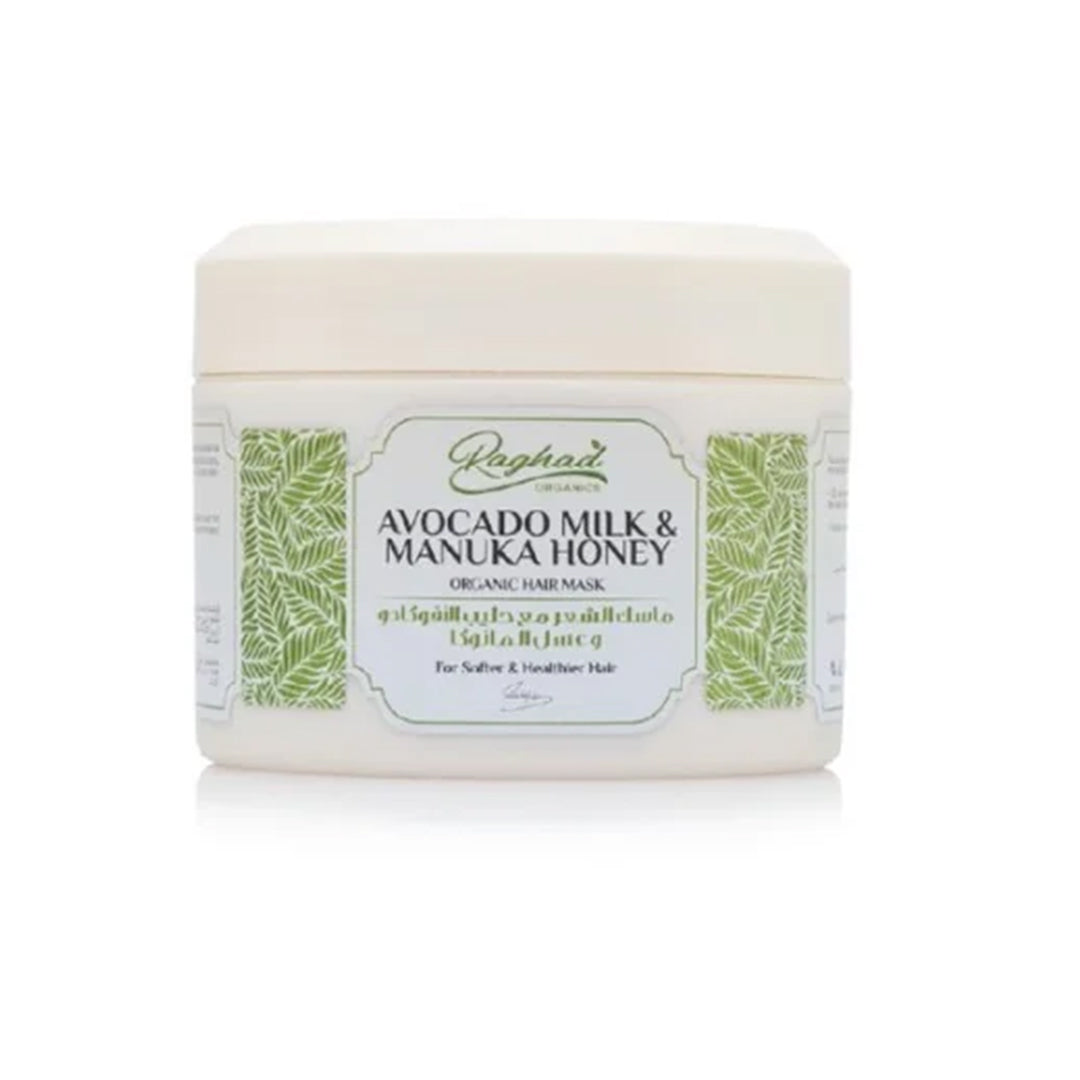 RAGHAD ORGANICS AVOCADO MILK & MANUKA HONEY HAIR MASK 250 ML