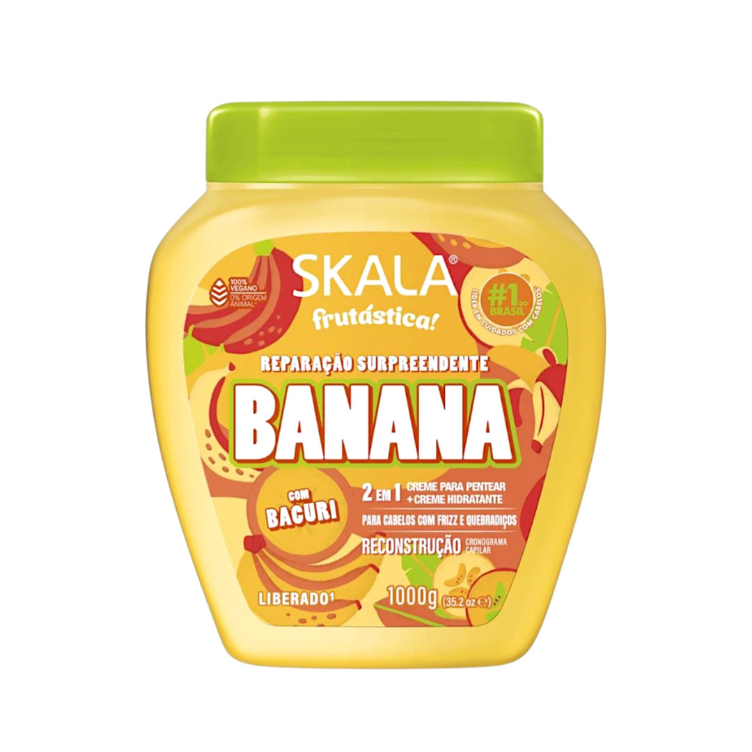 Skala Brasil Banana and Bacuri Hair Treatment Conditioning Cream 1000g