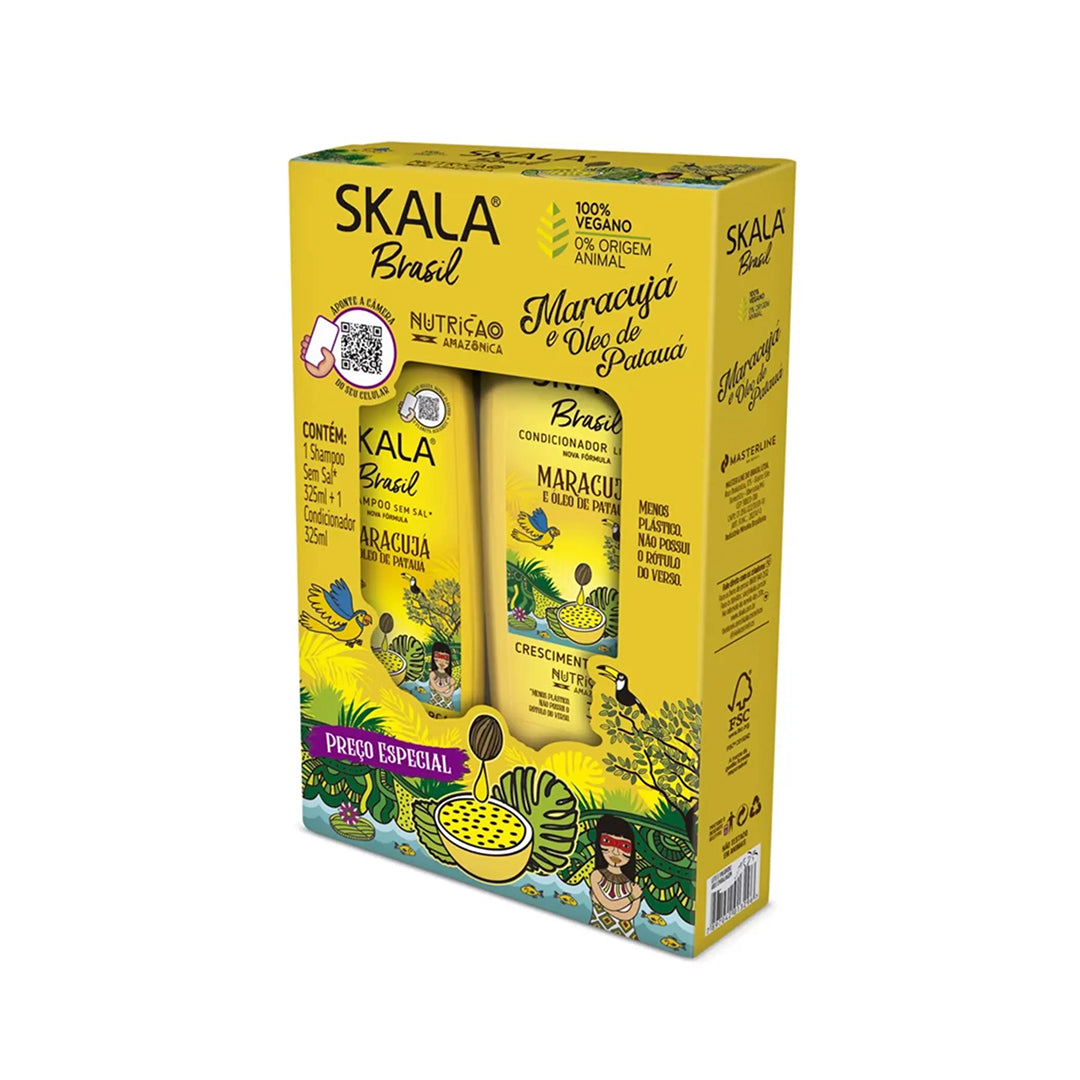 skala kit Maracuja e Oleo de Pataua 325+325ml