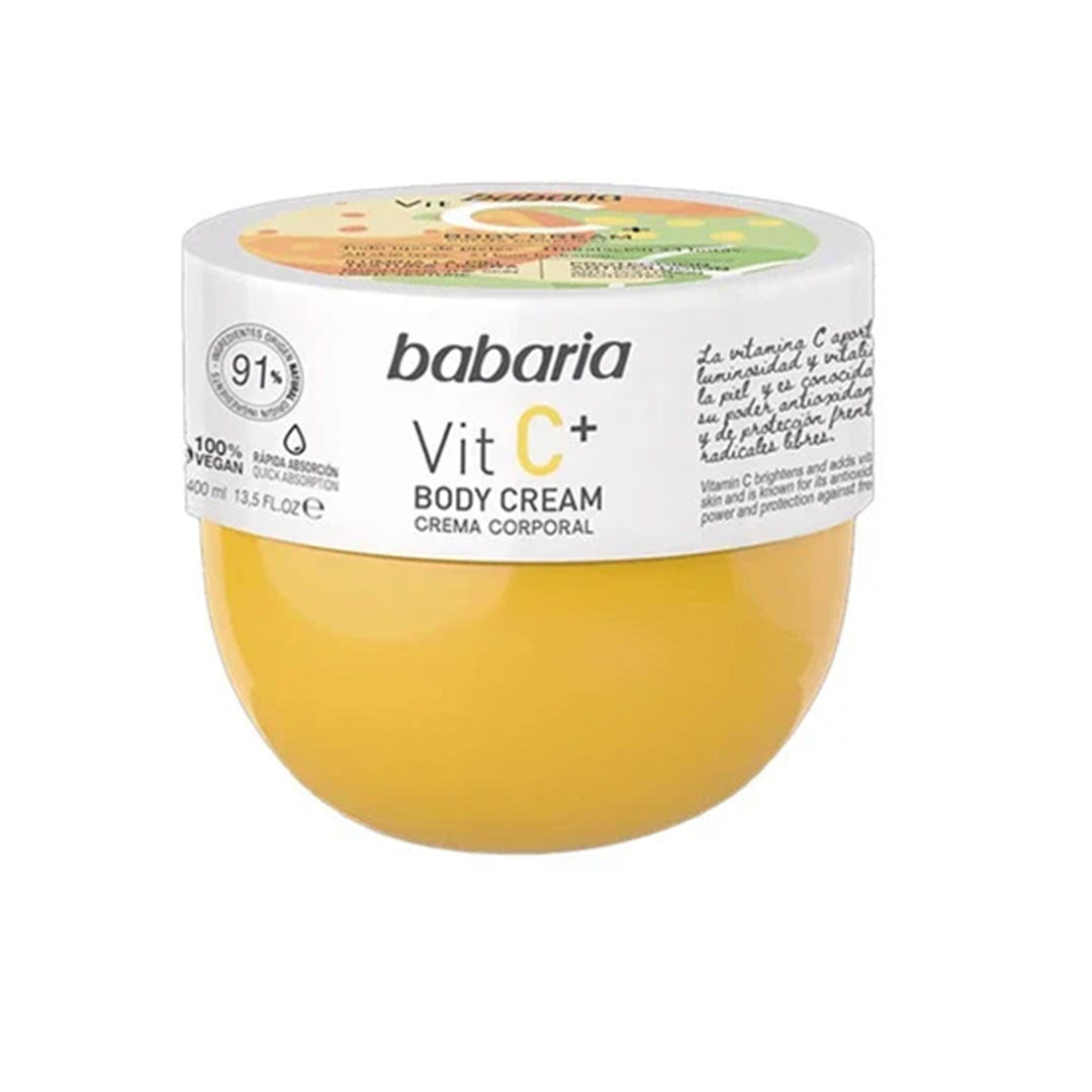 BABARIA VIT C BODY CREAM 400 ML
