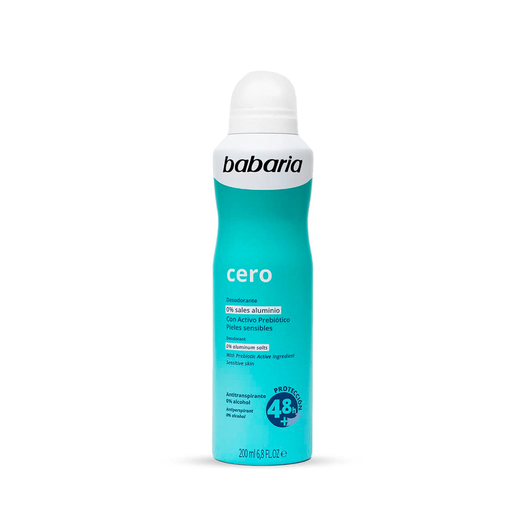 BABARIA DEODORANT SPRAY CERO W 200 ML