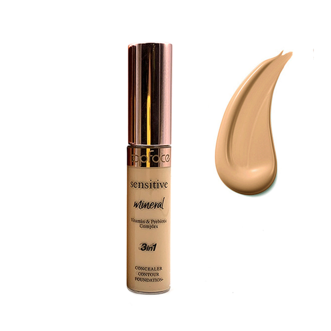 Topface Sensitive Mineral 3 in 1 Concealer Contour Foundation