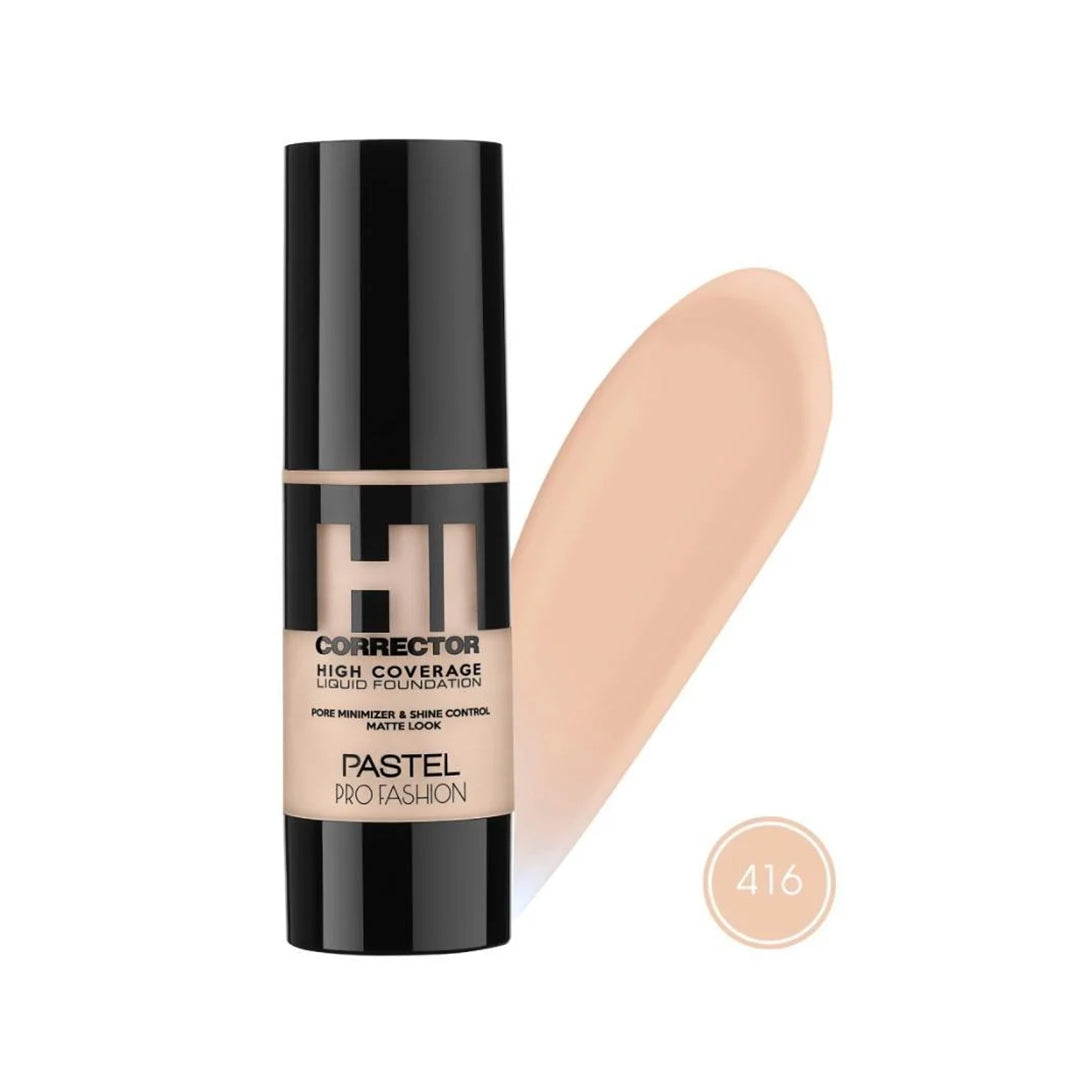 PASTEL HI COVERAGE LIQUID FOUNDATION