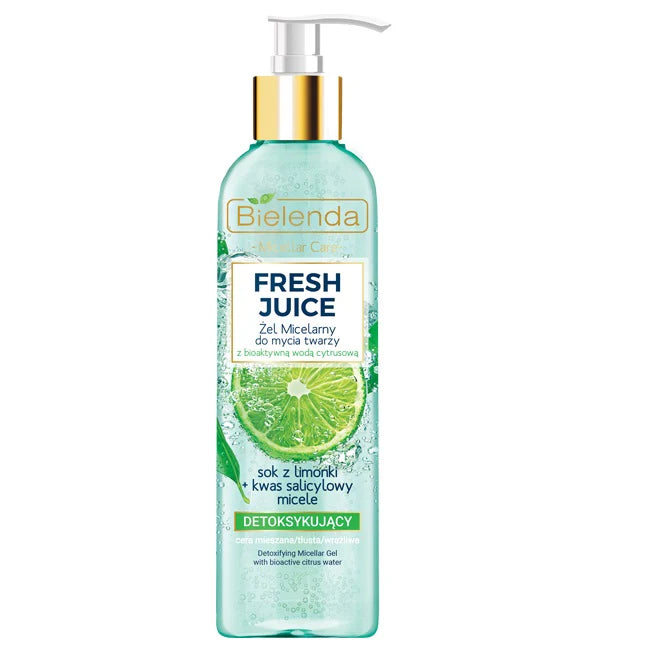 BIELENDA FRESH JUICE detoxifying micellar gel with bioactive