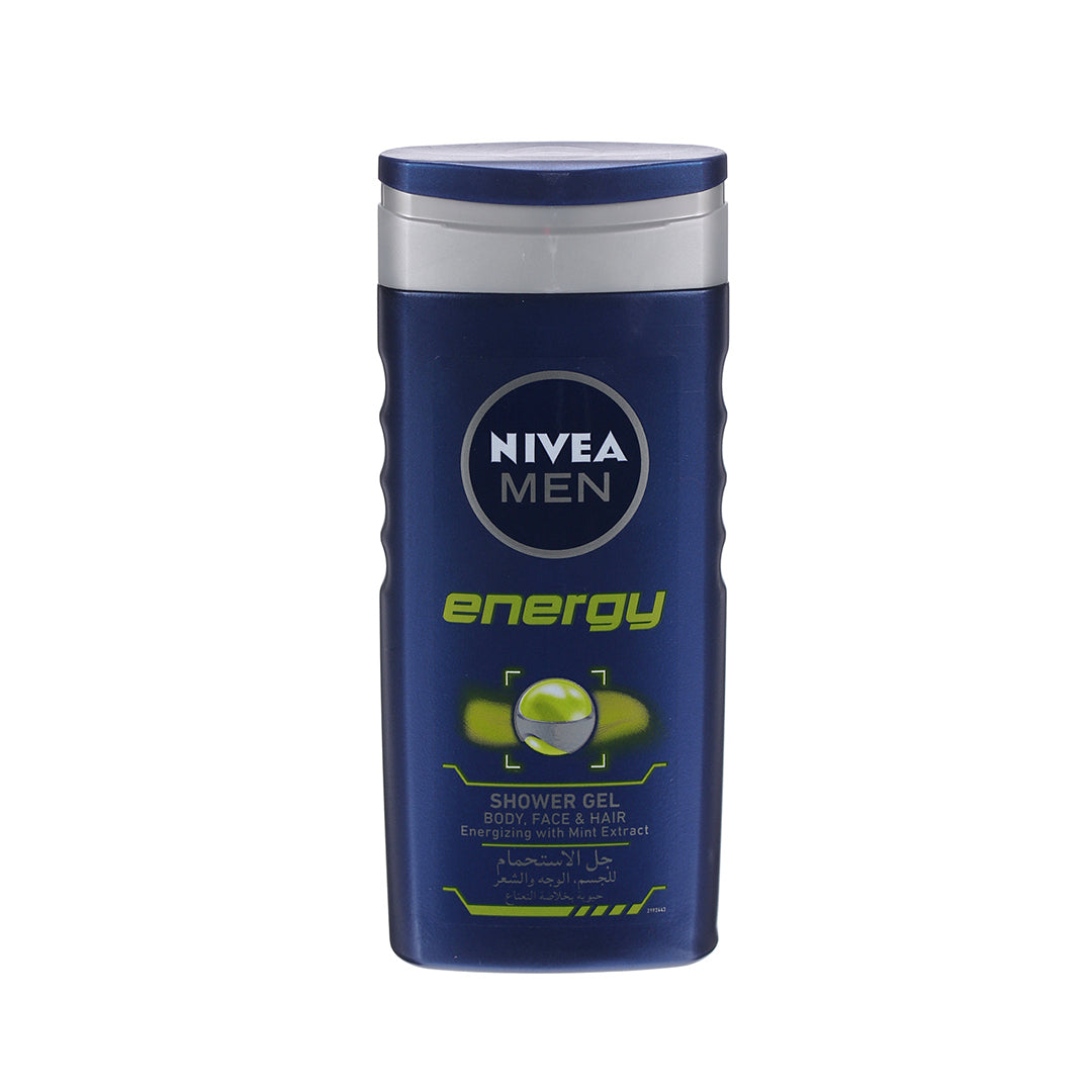 NIVEA SHOWER GEL FOR MEN ENERGY 250ML
