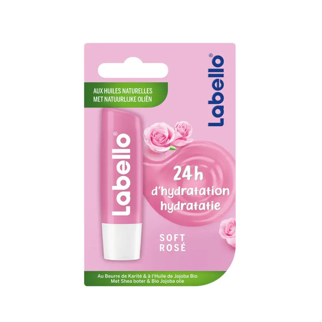 LABELLO SOFT ROSE 4.8GM