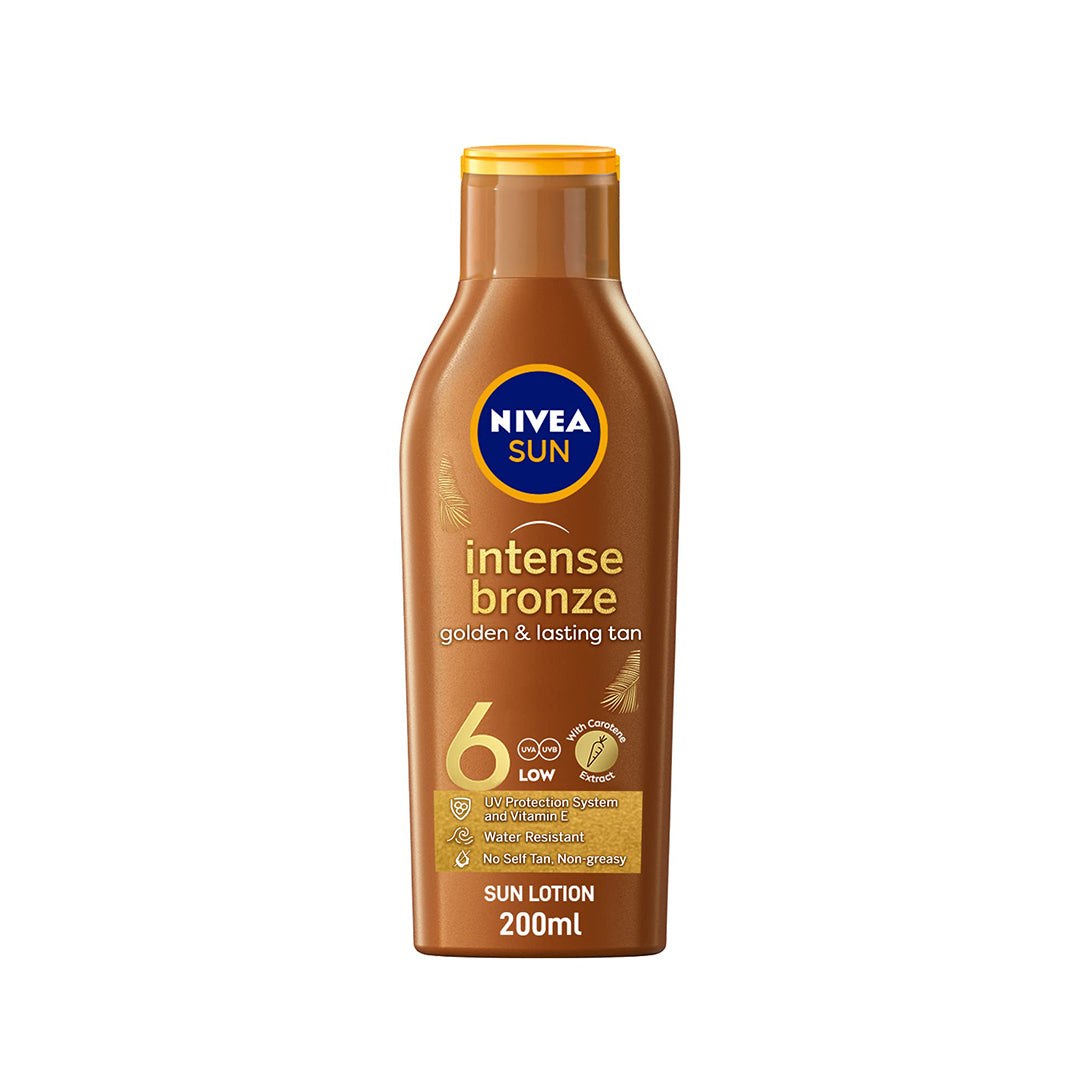 NIVEA SUN DEEP TANNING CAROTENE LOTION SPF6 200ML