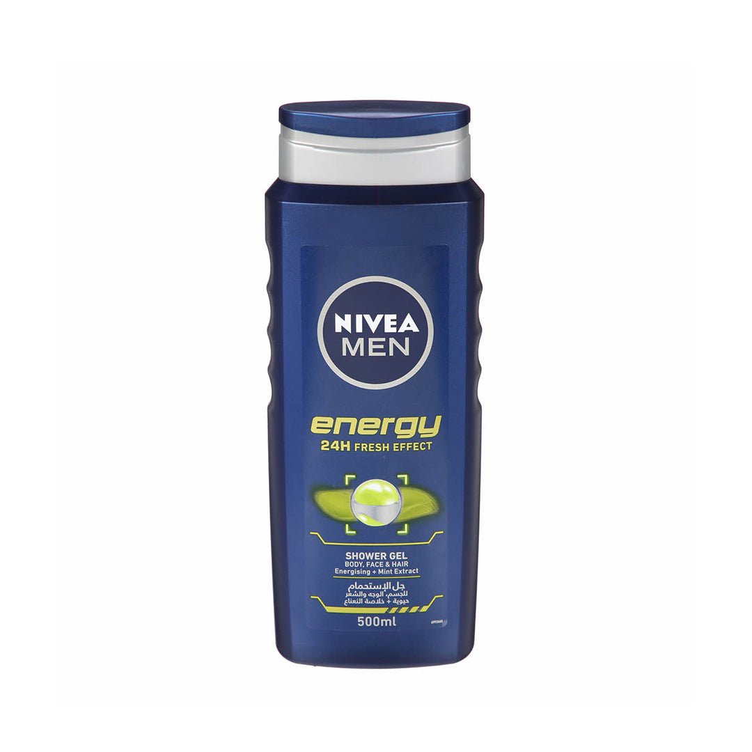 NIVEA SHOWER GEL FOR MEN ENERGY 500ML