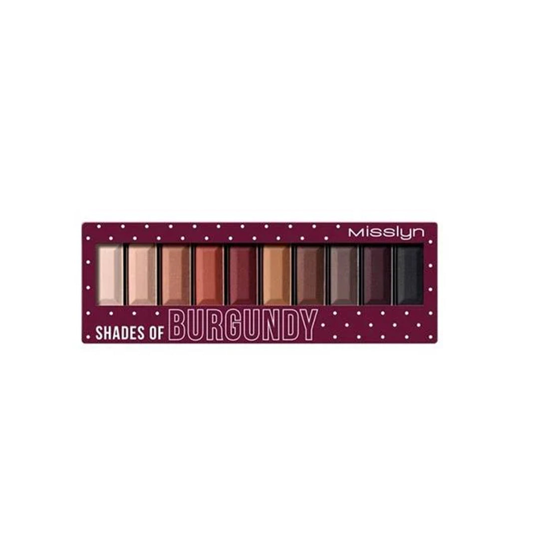 Misslyn Must-Have Eyeshadow Shades Of Burgundy