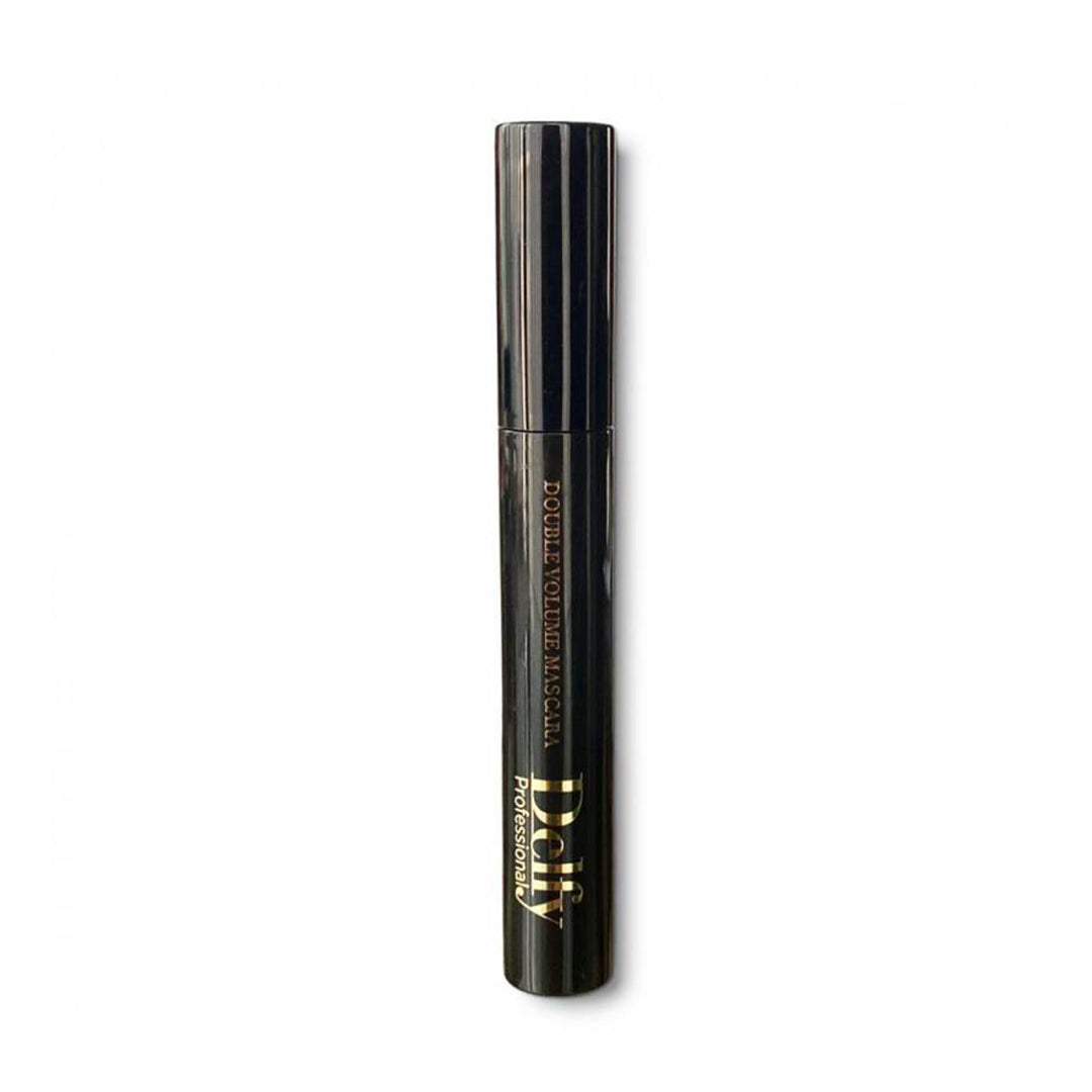 Delfy Double Volume Mascara Black, Creates Extreme Lash Volume, Long Lasting