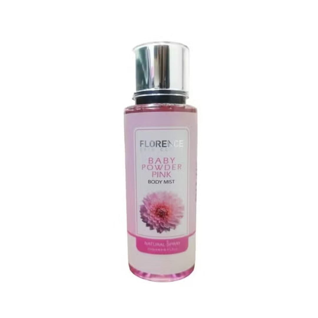FLORACE BODY MIST BABY POWDER 250ML PINK