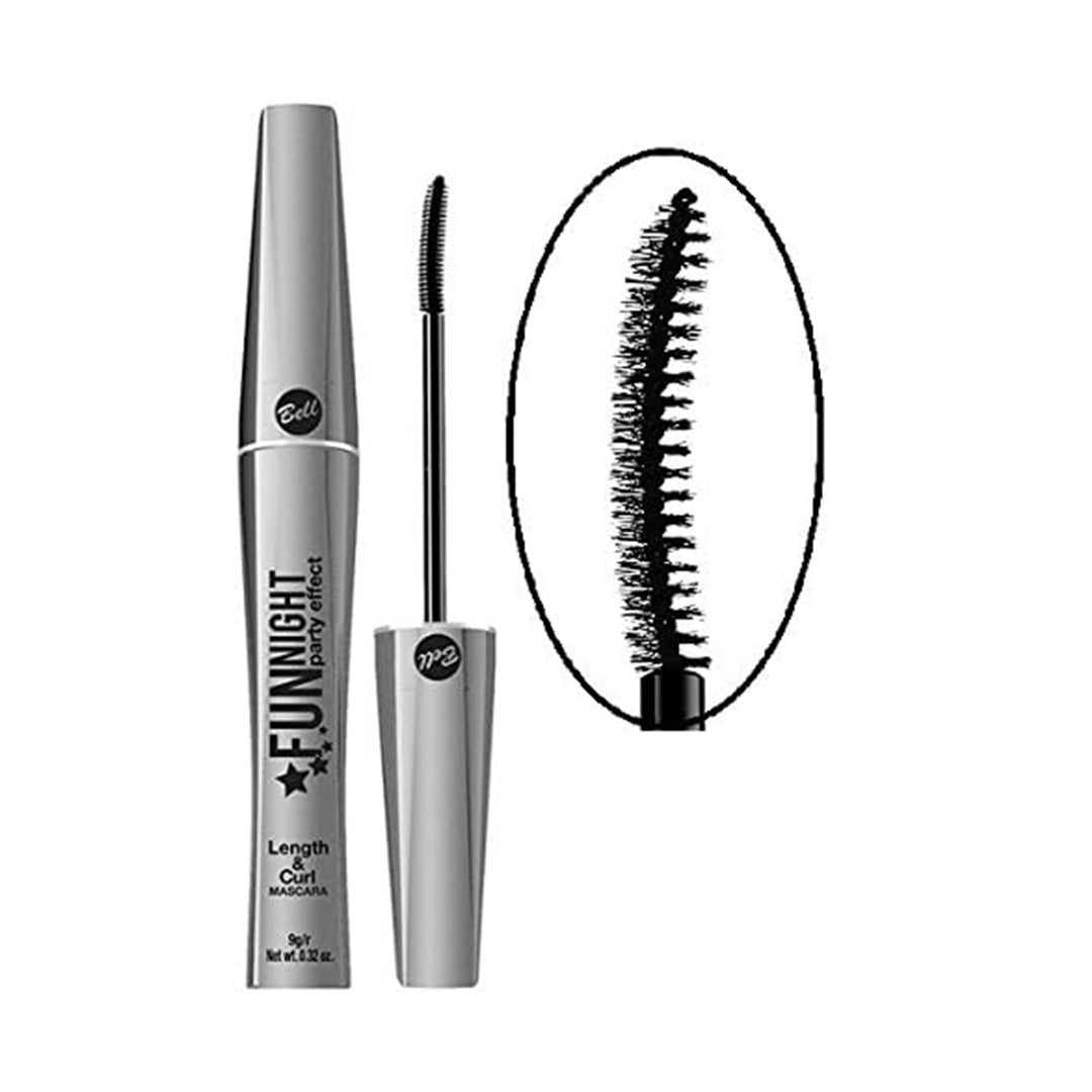 Bell Black Mascara Fun Night Party Effect Curling-twisting Mascara - 180