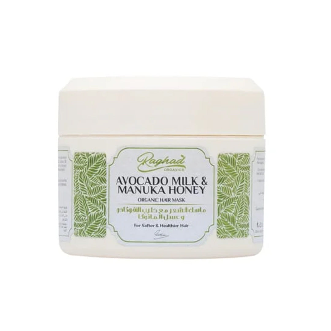RAGHAD ORGANICS AVOCADO MILK & MANUKA HONEY HAIR MASK 500 ML
