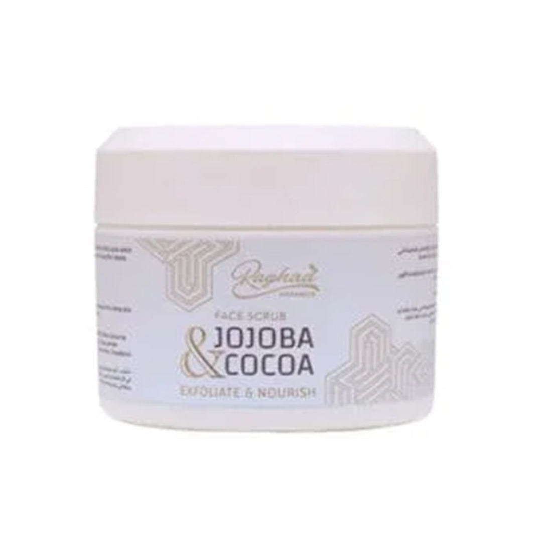 RAGHAD ORGANICS JOJOBA COCOA FACE SCRUB 250 ML