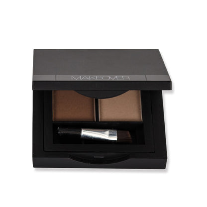 Makeover Perfect Brow Dual Palette for Eyebrows, two shades