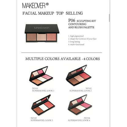 MAKEOVER SCULPTING KIT CONTOURING AND BLUSH PALETTE