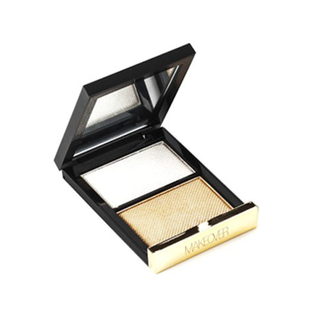 MAKEOVER P07  SKIN ILUMINATING POWDER DUO POUR