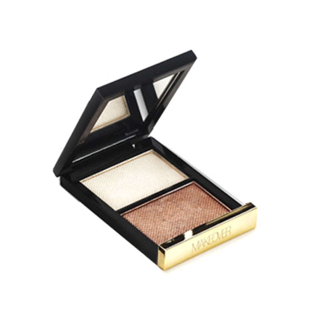 MAKEOVER P07  SKIN ILUMINATING POWDER DUO POUR