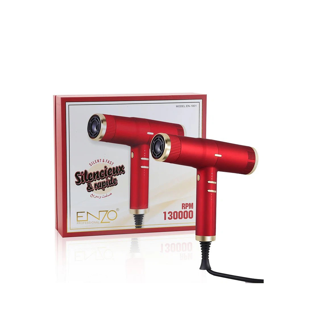 ENZO Silent & Fast Hair Dryer