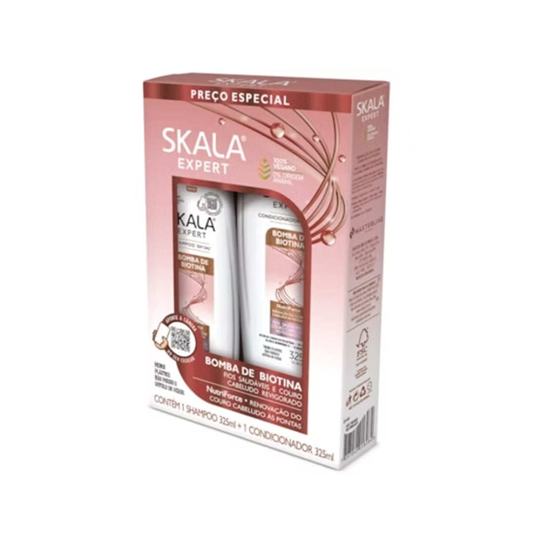 Skala Kit Bomba de Biotina 325ml + 325ml
