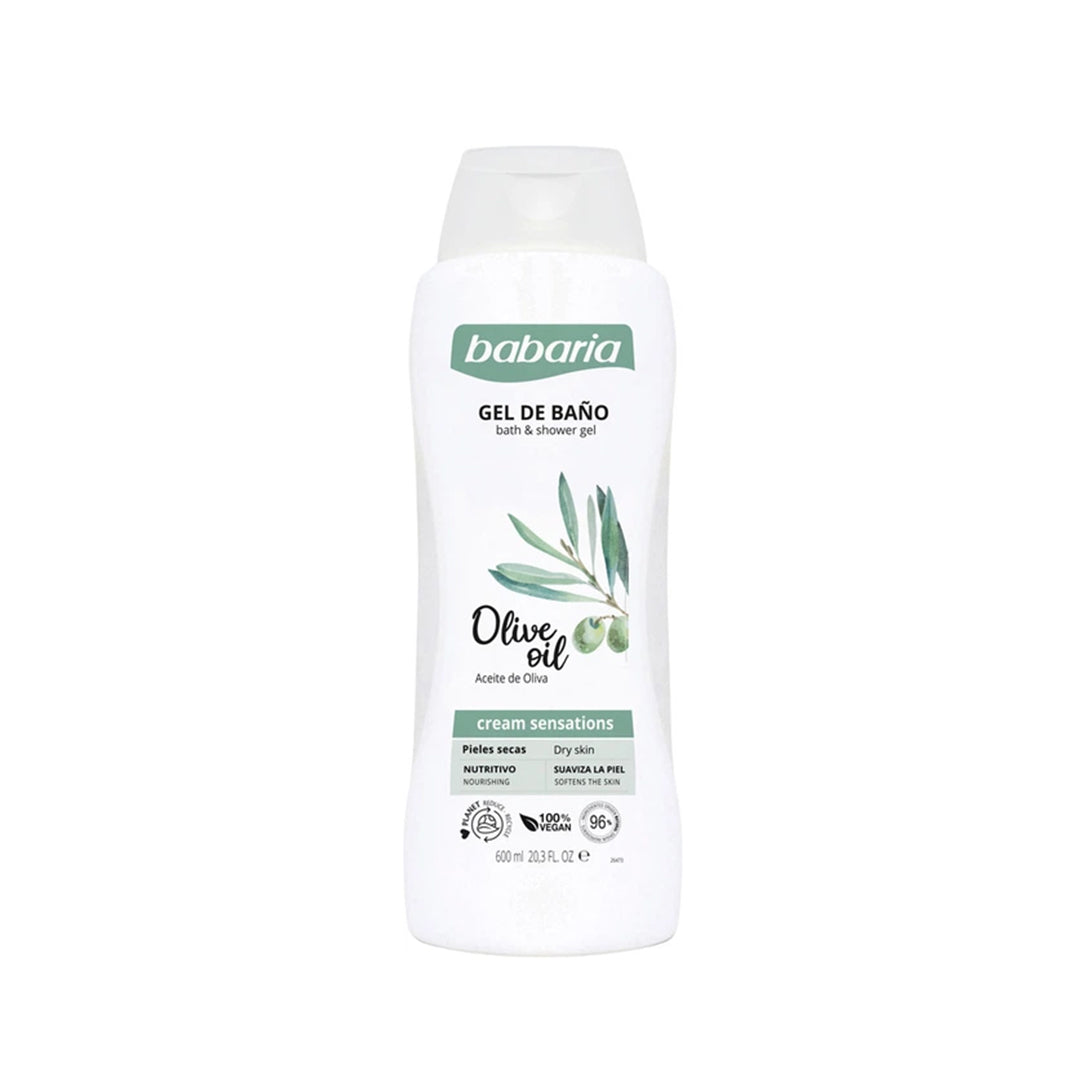 BABARIA OLIVE OIL SHOWER GEL 600 ML