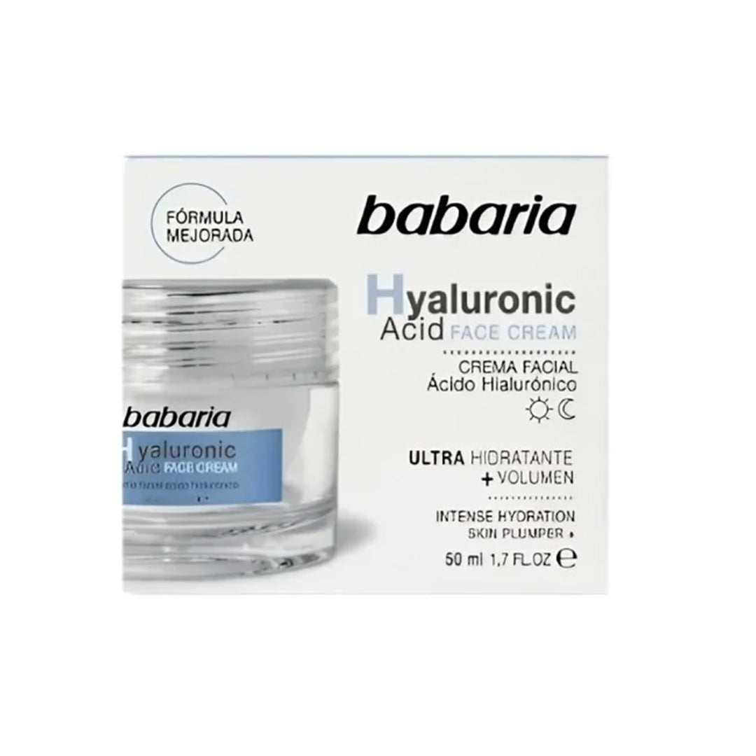 BABARIA HIALURONIC ACID FACIAL CREAM 50 ML