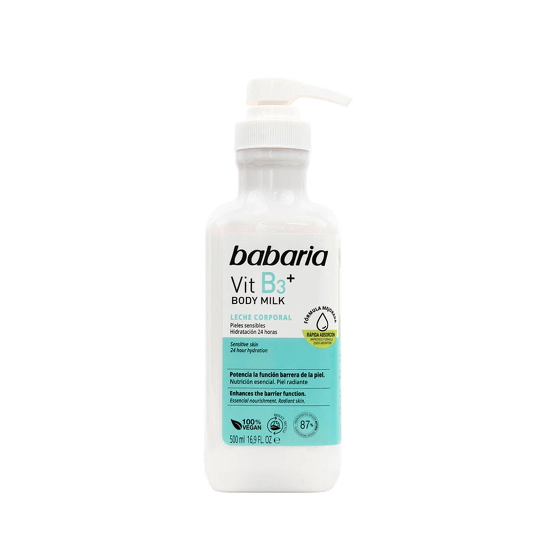 BABARIA VIT B3 BODY MILK 500 ML