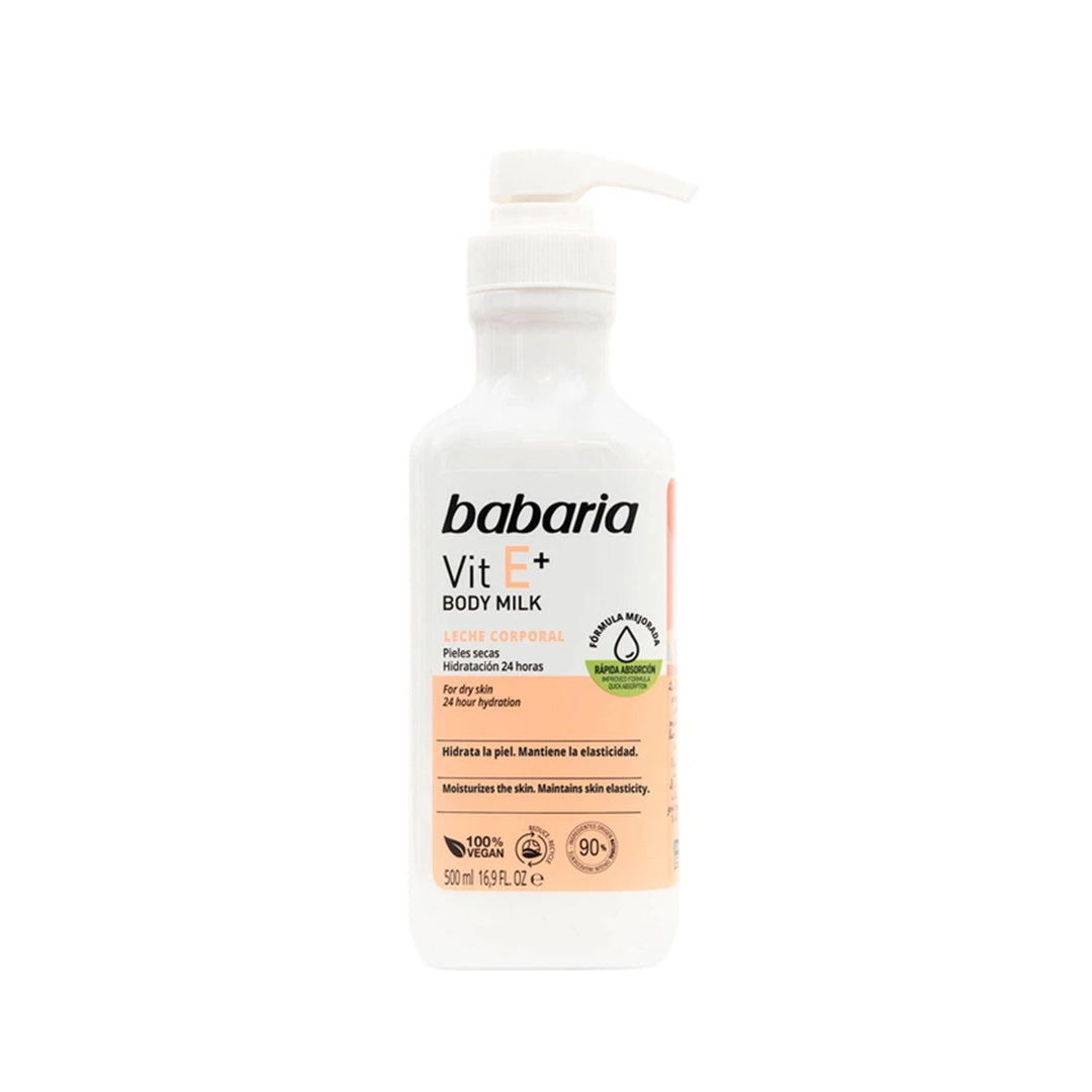 BABARIA VIT E BODY MILK 500 ML