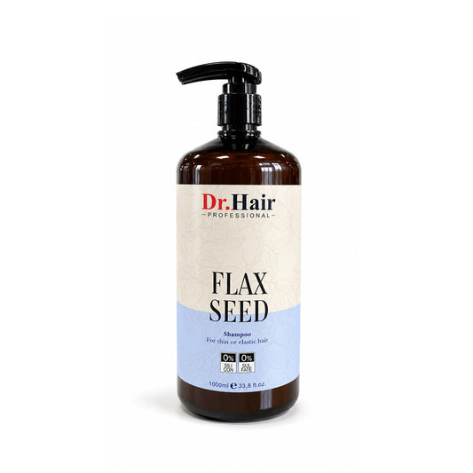 Dr. Hair Professional Flax Seed Shampoo – For Thin or Elastic Hair – 1000ml