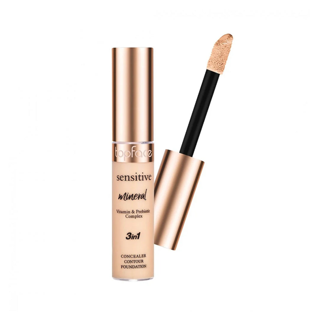 Topface Sensitive Mineral 3 in 1 Concealer Contour Foundation