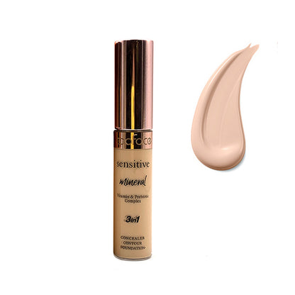Topface Sensitive Mineral 3 in 1 Concealer Contour Foundation
