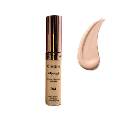 Topface Sensitive Mineral 3 in 1 Concealer Contour Foundation