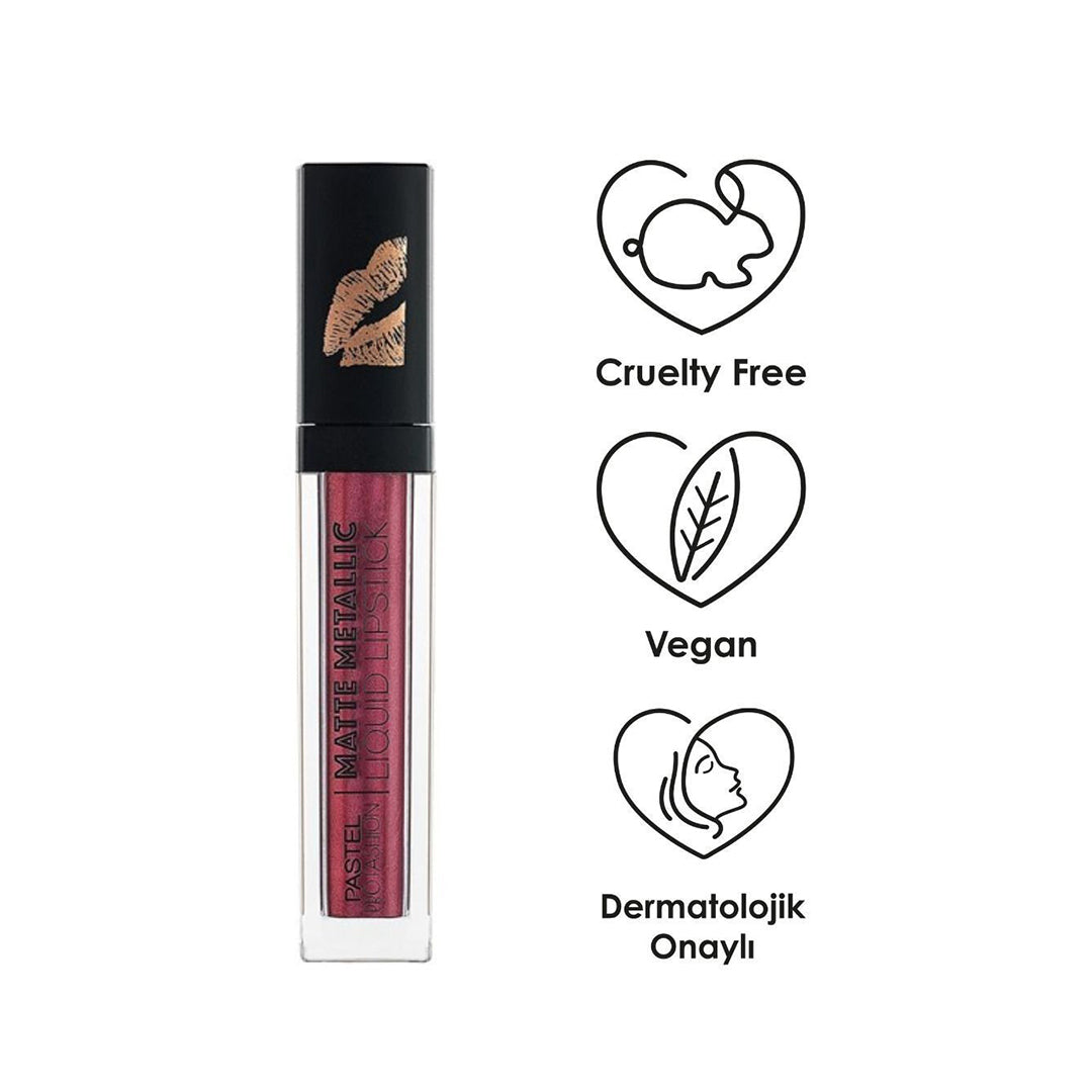 PASTEL PROF MATTE METALLIC LIQIUD LIPSTICK