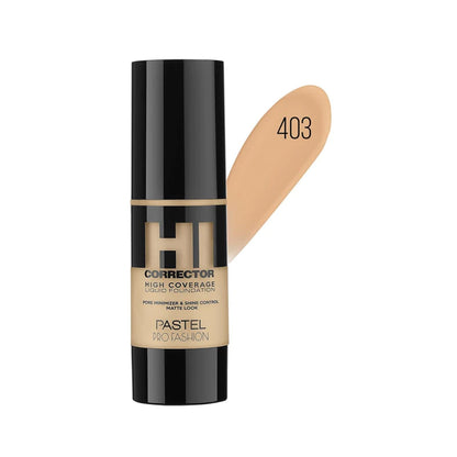 PASTEL HI COVERAGE LIQUID FOUNDATION