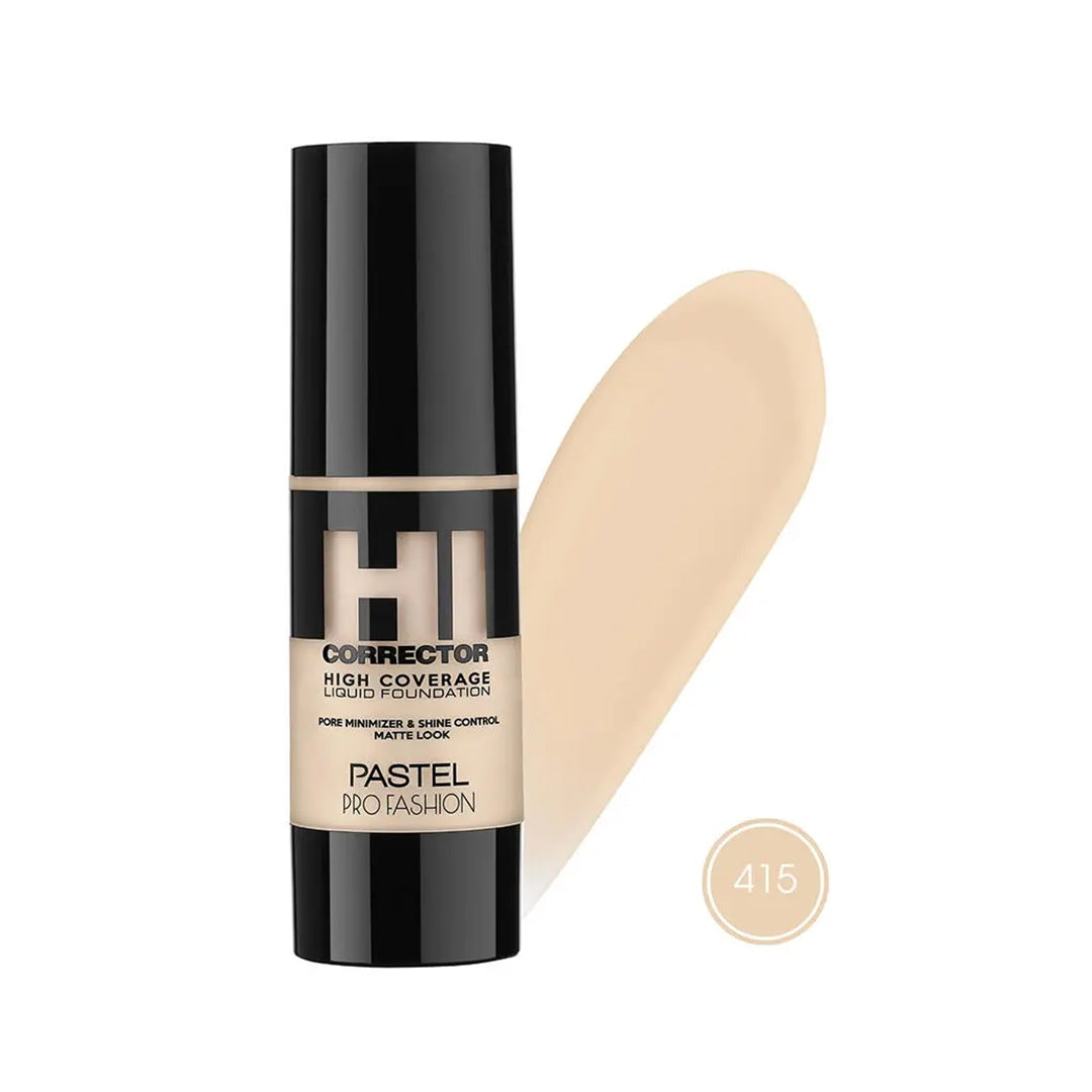 PASTEL HI COVERAGE LIQUID FOUNDATION