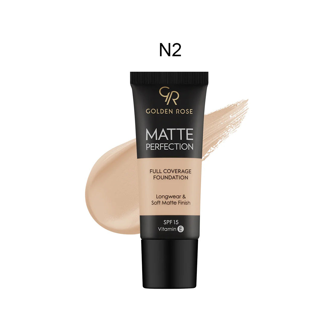 GOLDEN ROSE MATTE PERFECTION FOUNDATION