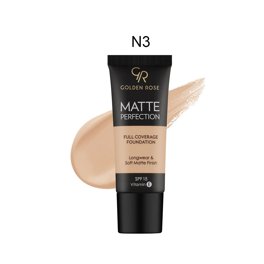 GOLDEN ROSE MATTE PERFECTION FOUNDATION