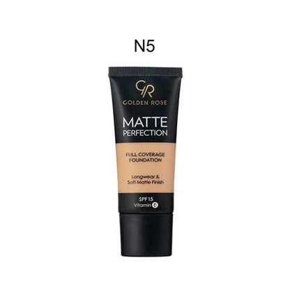 GOLDEN ROSE MATTE PERFECTION FOUNDATION