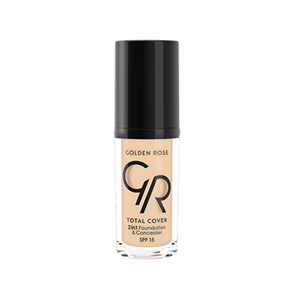 Golden Rose Total Cover 2in1 foundation and concealer 30ml