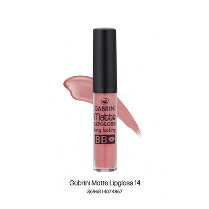 Gabrini Matte Lipgloss Long Lasting BB