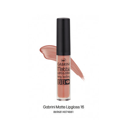 Gabrini Matte Lipgloss Long Lasting BB