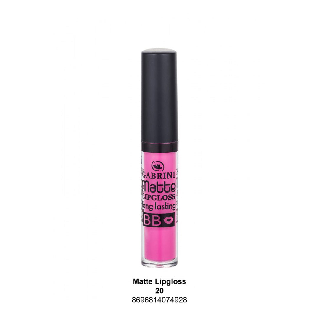 Gabrini Matte Lipgloss Long Lasting BB